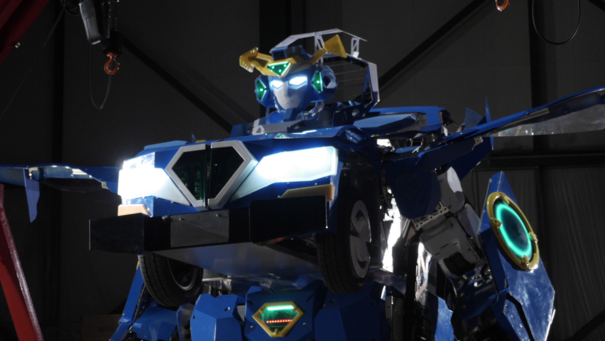 4 meter Tall Ridable Transforming Humanoid Robot J  deite 